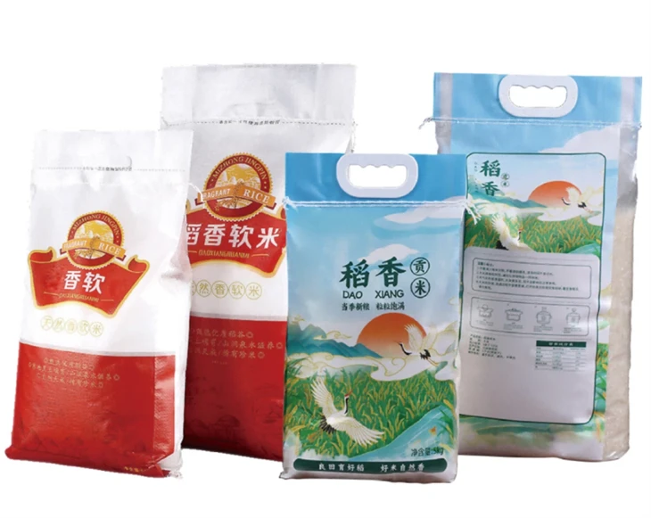 woven bag packing machine for grain